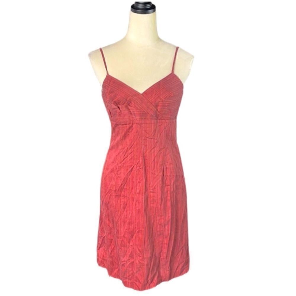 Anthropologie Isabella Bird Multicolored Striped Fitted Dress (Size: 8P)